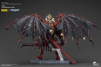 (Free Express) World Eaters Angron, Daemon Primarch of Khorne - Warhammer 40K 1/18 Action Figure By JOYTOY