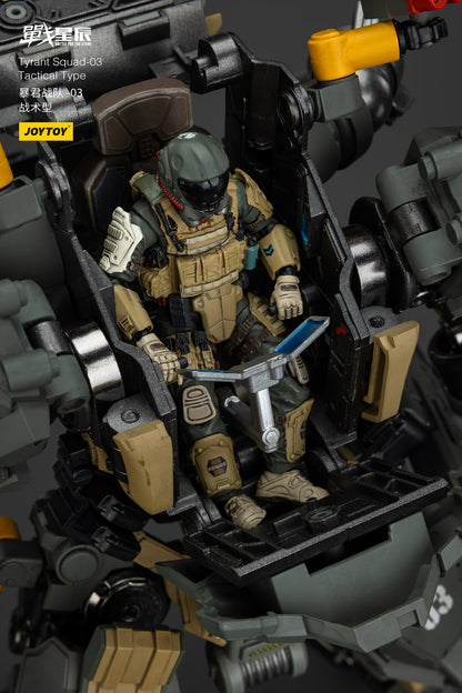 Tyrant-03 Tactical Type-  Battle For the Stars  1/18 Action Figure By JOYTOY
