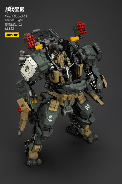 Tyrant-03 Tactical Type-  Battle For the Stars  1/18 Action Figure By JOYTOY
