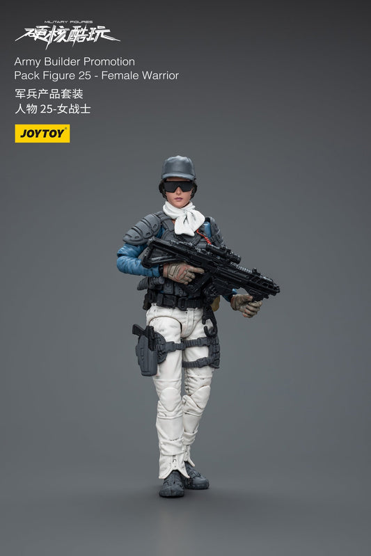 Army Builder Promotion Pack Figure 25 -Female Warrior- Soldiers Action Figure By JOYTOY