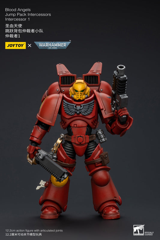 Blood Angels Jump Pack Intercessors Intercessor 1  - Warhammer 40K Action Figure By JOYTOY