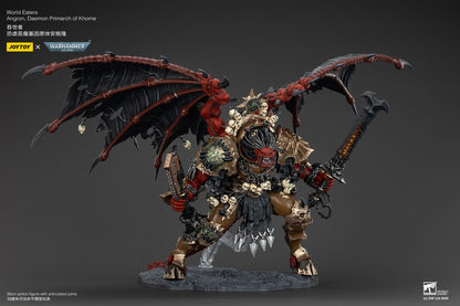 (Free Express) World Eaters Angron, Daemon Primarch of Khorne - Warhammer 40K 1/18 Action Figure By JOYTOY