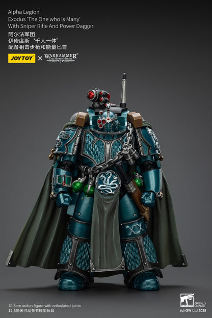 Alpha Legion Exodus 'The One who is Many’ - Warhammer "The Horus Heresy" 1/18 Action Figure By JOYTOY