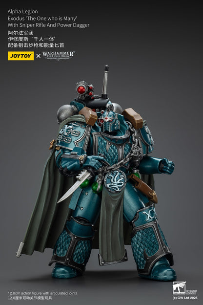 Alpha Legion Exodus 'The One who is Many’ - Warhammer "The Horus Heresy" 1/18 Action Figure By JOYTOY