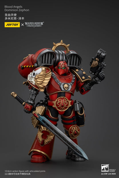 Blood Angels Dominion Zephon - Warhammer "The Horus Heresy" 1/18 Action Figure By JOYTOY