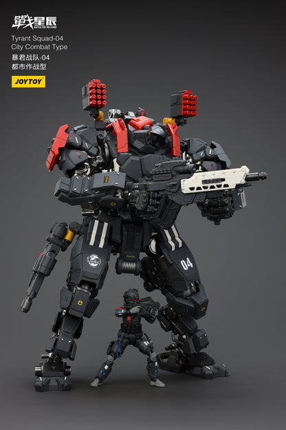Tyrant-04 City Combat Type -  Battle For the Stars  1/18 Action Figure By JOYTOY