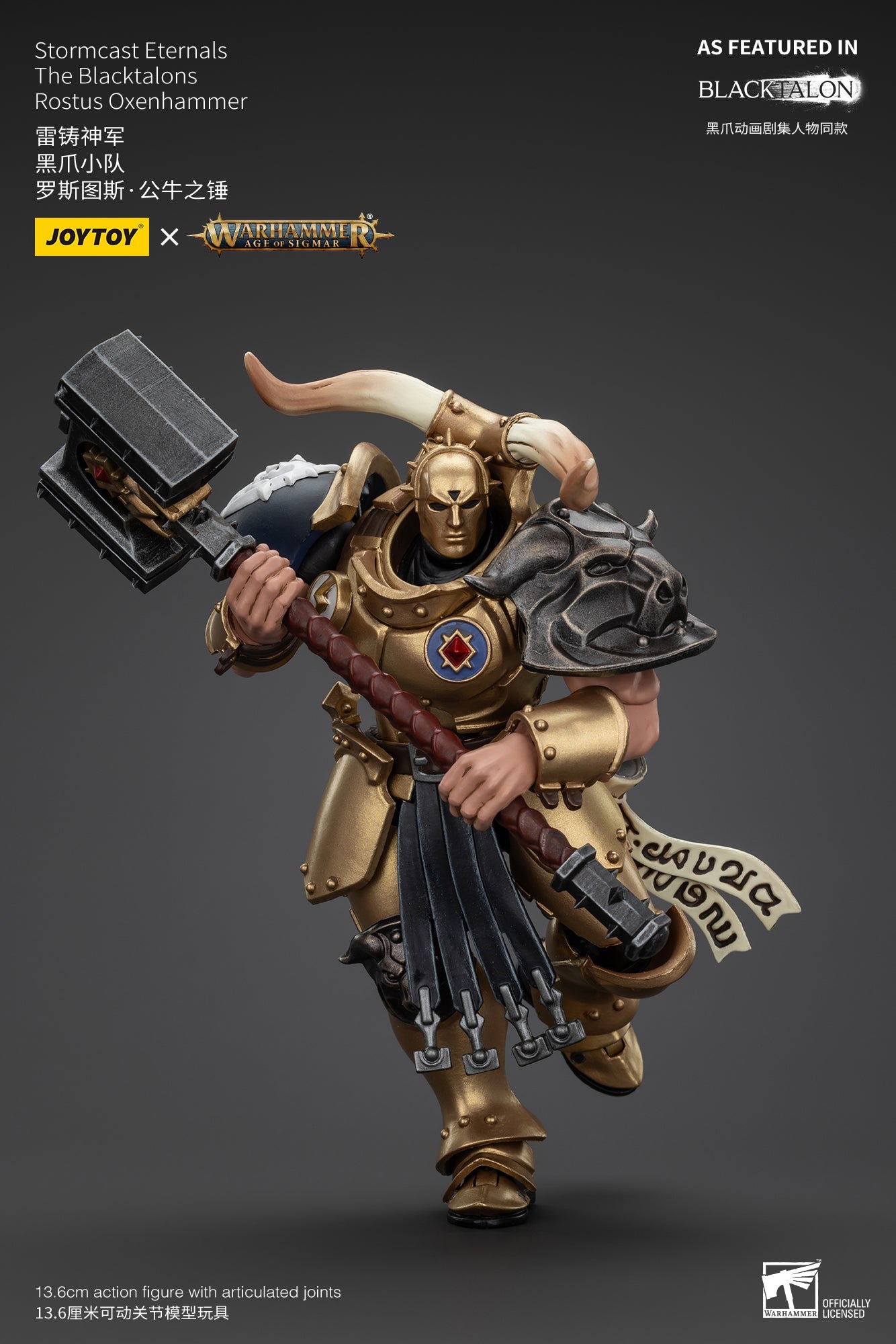 Stormcast Eternals The Blacktalons - Warhammer AGE OF SIGMAR - Mô hình hành động của JOYTOY