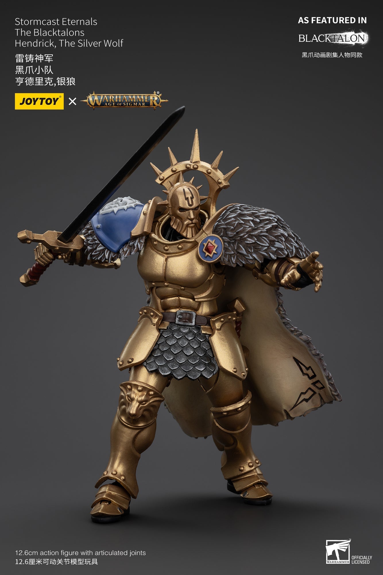 Stormcast Eternals The Blacktalons - Warhammer AGE OF SIGMAR - Mô hình hành động của JOYTOY
