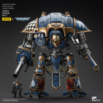 (Free Express) Imperial Knights House Terryn Knight Paladin - Warhammer 40K Action Figure By JOYTOY