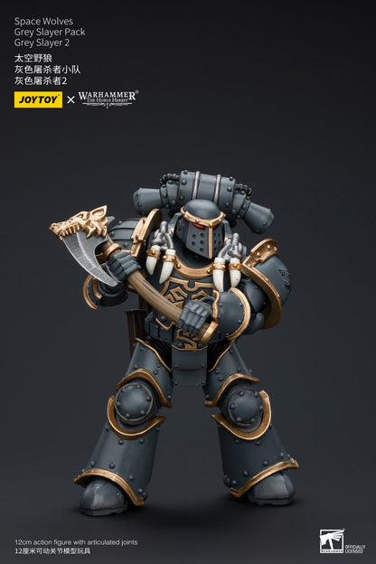 Space Wolves Grey Slayer Pack  - Warhammer "The Horus Heresy" Action Figure By JOYTOY