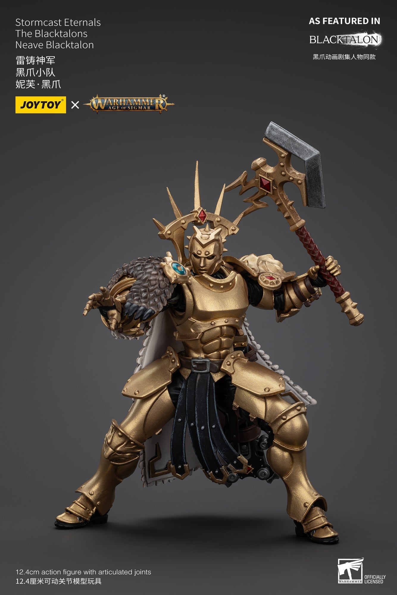 Stormcast Eternals The Blacktalons - Warhammer AGE OF SIGMAR - Mô hình hành động của JOYTOY