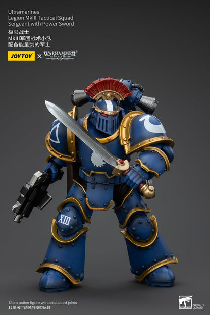 Ultramarines Legion MKIII &amp; MKVI Tactical Squad - Mô hình hành động Warhammer "The Horus Heresy" của JOYTOY 