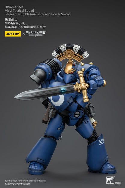 Ultramarines Legion MKIII &amp; MKVI Tactical Squad - Mô hình hành động Warhammer "The Horus Heresy" của JOYTOY 