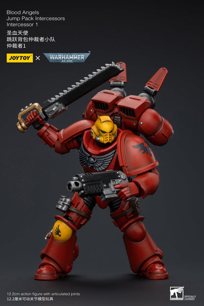 Blood Angels Jump Pack Intercessors Intercessor 1 - Mô hình hành động Warhammer 40K của JOYTOY 