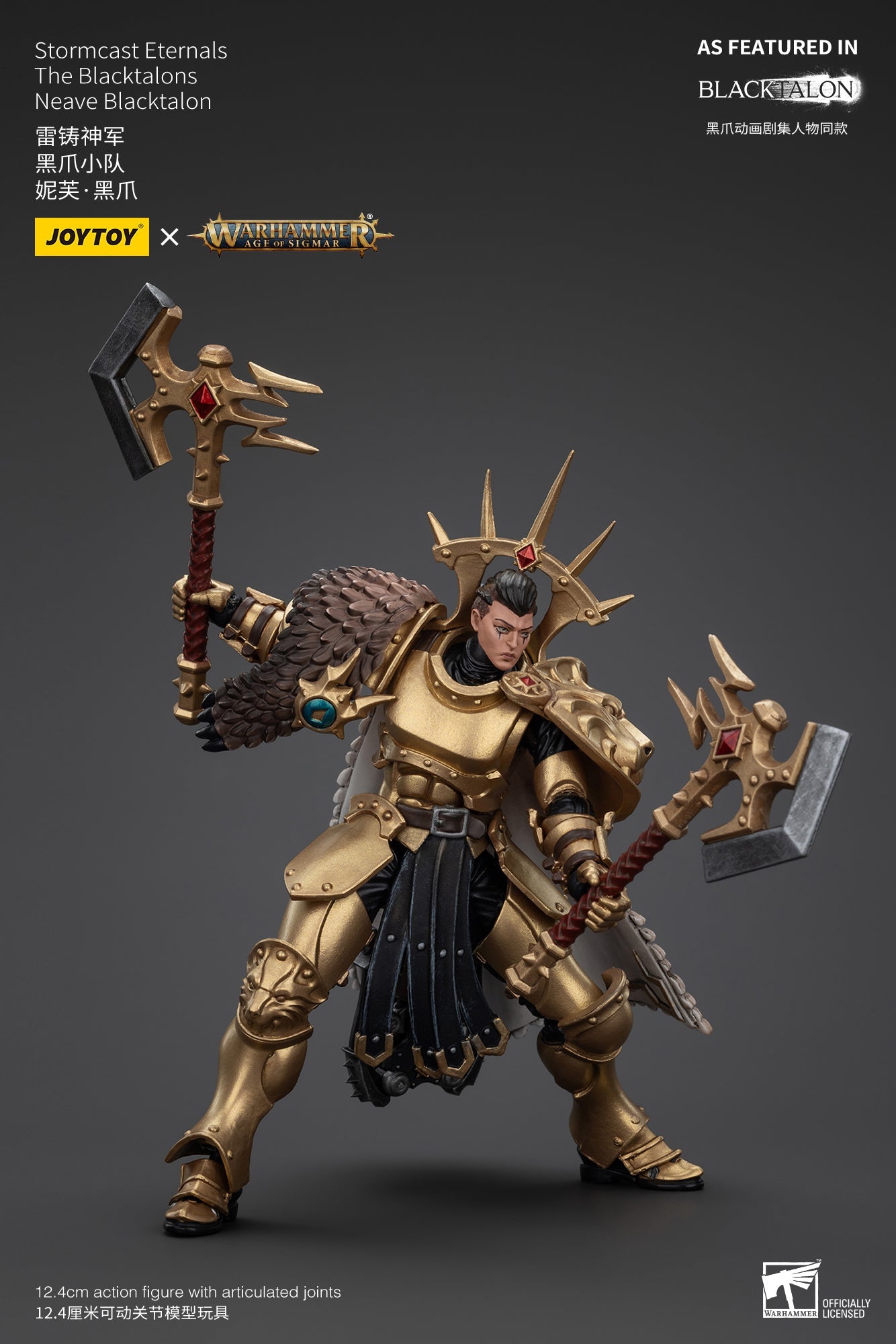 Stormcast Eternals The Blacktalons - Warhammer AGE OF SIGMAR - Mô hình hành động của JOYTOY