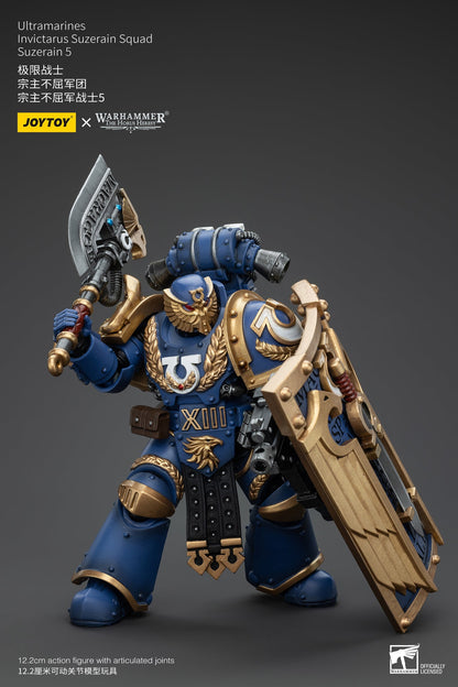 Ultramarines Invictarus Suzerain Squad - Warhammer "The Horus Heresy" Action Figure By JOYTOY