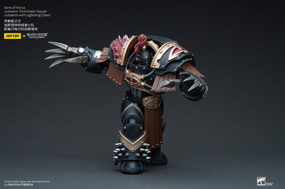 Sons of Horus Justaerin Terminator Squad Justaerin with Lightning Claws - Warhammer "The Horus Heresy" Action Figure By JOYTOY