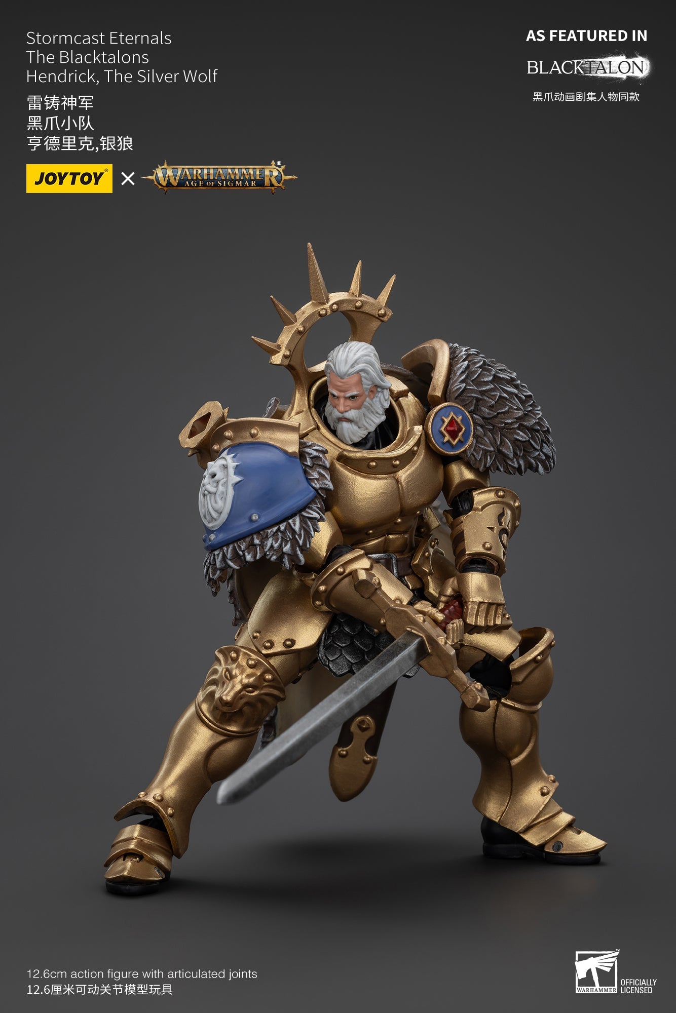 Stormcast Eternals The Blacktalons - Warhammer AGE OF SIGMAR - Mô hình hành động của JOYTOY
