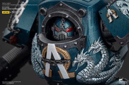Alpha Legion Contemptor Dreadnought with Gravis Plasma Cannon - Warhammer "The Horus Heresy" 1/18 Action Figure By JOYTOY