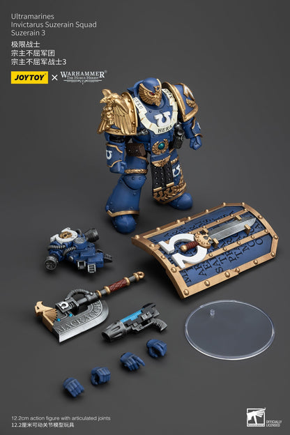 Ultramarines Invictarus Suzerain Squad - Warhammer "The Horus Heresy" Action Figure By JOYTOY