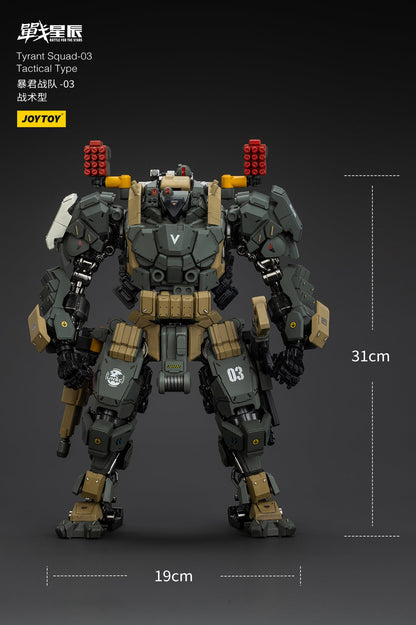 Tyrant-03 Tactical Type-  Battle For the Stars  1/18 Action Figure By JOYTOY