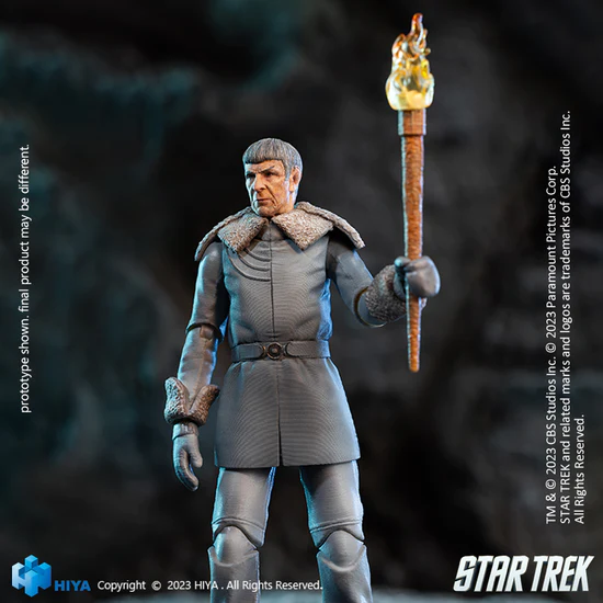 STAR TREK 2009 Spock Prime Exquisite Mini Series 1/18 Scale - Action Figure By HIYA Toys