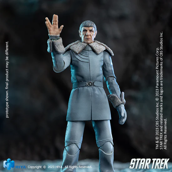 STAR TREK 2009 Spock Prime Exquisite Mini Series 1/18 Scale - Action Figure By HIYA Toys