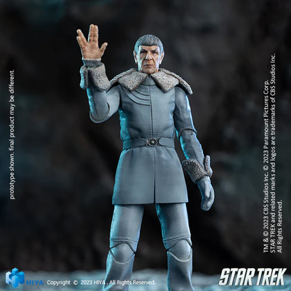 STAR TREK 2009 Spock Prime Exquisite Mini Series 1/18 Scale - Action Figure By HIYA Toys