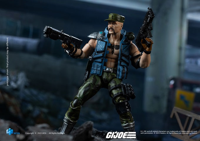 (Rare) G.I.Joe Gung-Ho Exquisite Mini Series 1/18 Scale - Action Figure By HIYA Toys