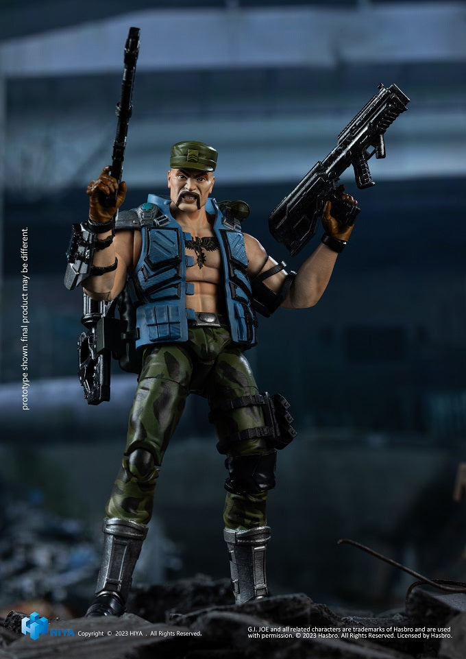 (Rare) G.I.Joe Gung-Ho Exquisite Mini Series 1/18 Scale - Action Figure By HIYA Toys