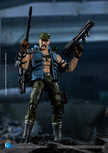 (Rare) G.I.Joe Gung-Ho Exquisite Mini Series 1/18 Scale - Action Figure By HIYA Toys
