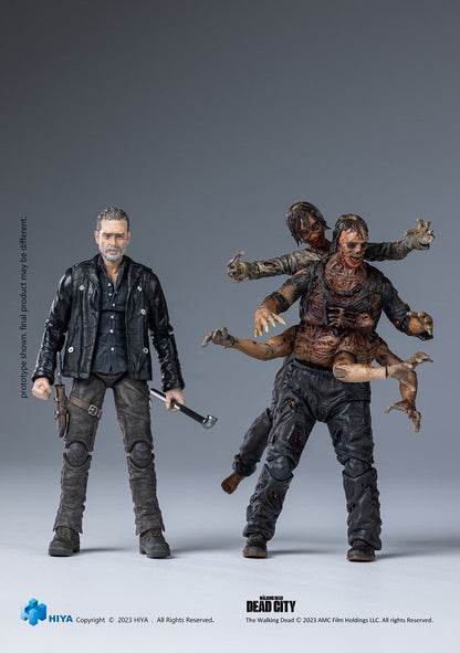 The Walking Dead: Dead City Negan Exquisite Mini Series 1/18 Scale - Action Figure By HIYA Toys