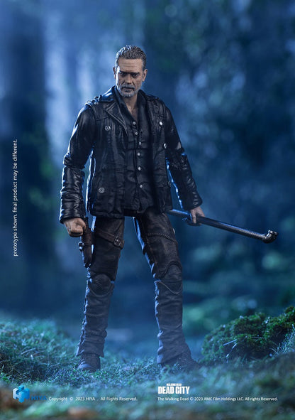 The Walking Dead: Dead City Negan Exquisite Mini Series 1/18 Scale - Action Figure By HIYA Toys