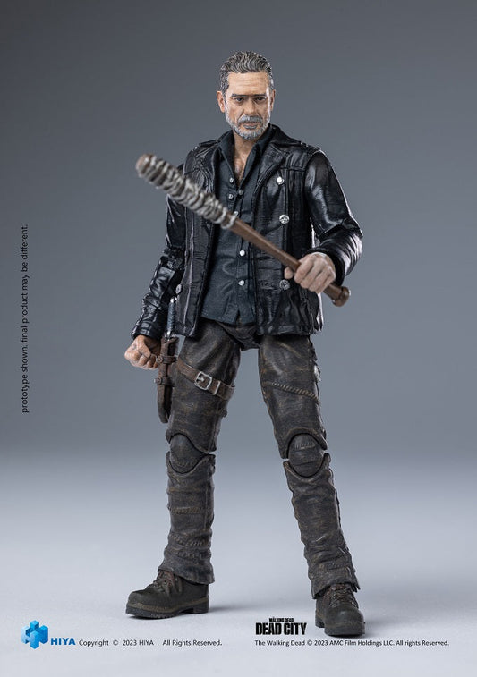 The Walking Dead: Dead City Negan Exquisite Mini Series 1/18 Scale - Action Figure By HIYA Toys