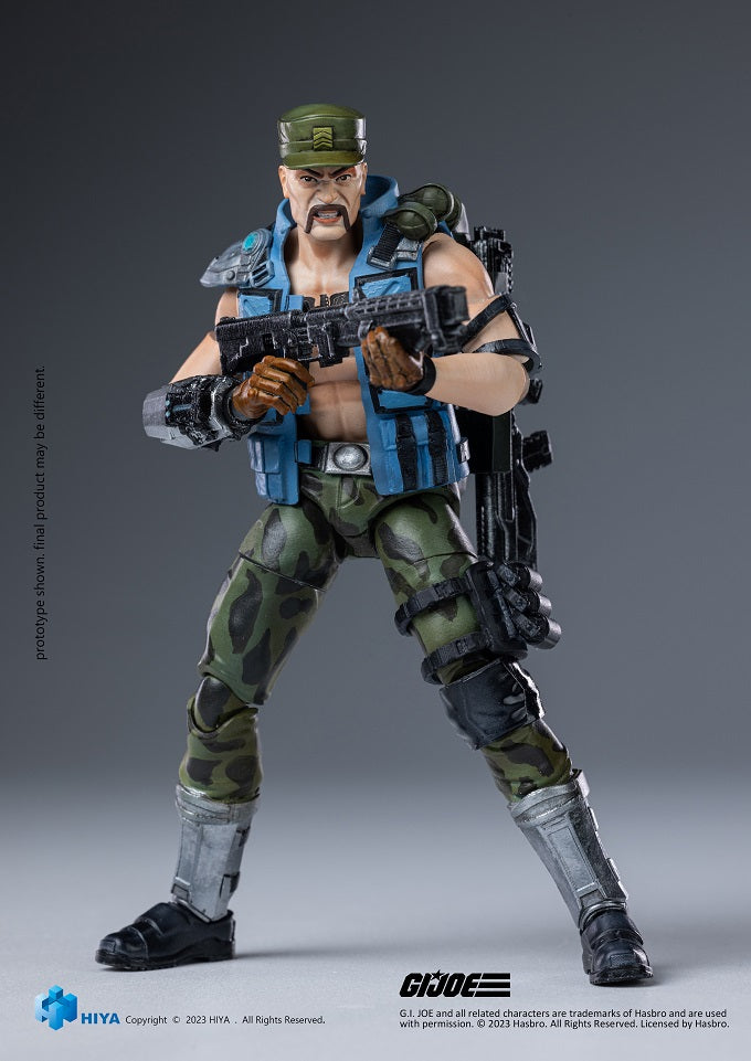(Rare) G.I.Joe Gung-Ho Exquisite Mini Series 1/18 Scale - Action Figure By HIYA Toys