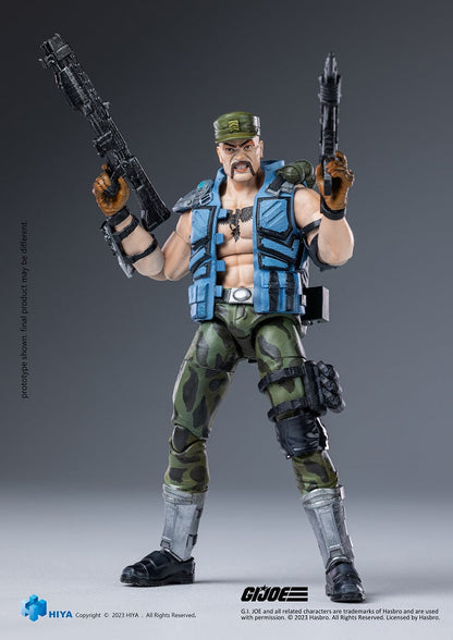 (Rare) G.I.Joe Gung-Ho Exquisite Mini Series 1/18 Scale - Action Figure By HIYA Toys
