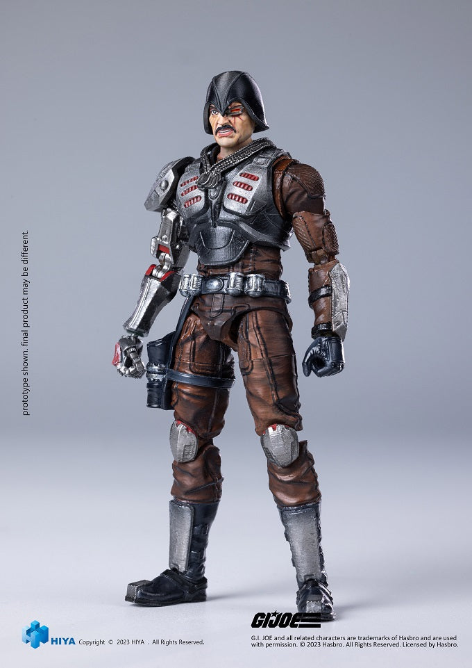 (Rare) G.I.Joe Major Bludd Exquisite Mini Series 1/18 Scale - Action Figure By HIYA Toys