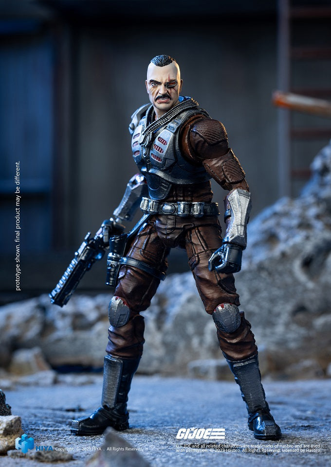 (Rare) G.I.Joe Major Bludd Exquisite Mini Series 1/18 Scale - Action Figure By HIYA Toys