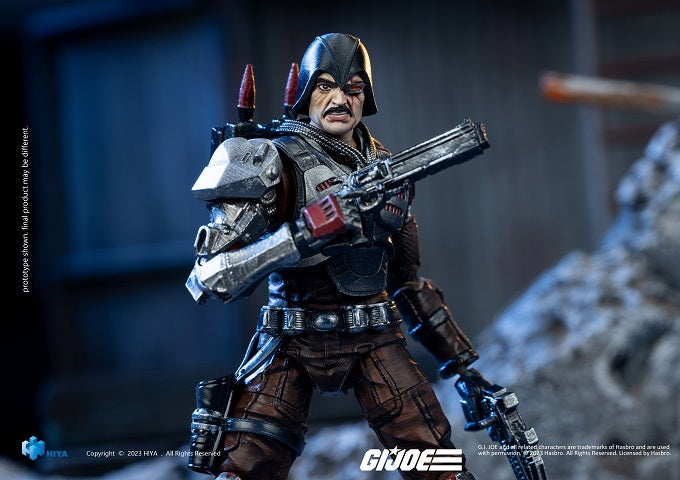 (Rare) G.I.Joe Major Bludd Exquisite Mini Series 1/18 Scale - Action Figure By HIYA Toys