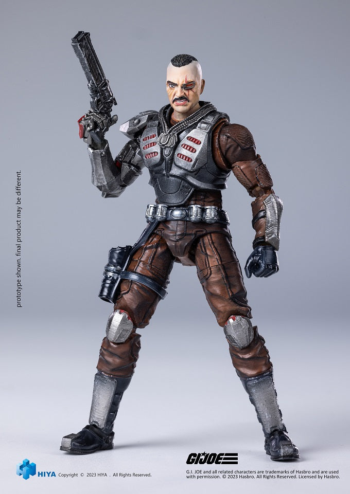 (Rare) G.I.Joe Major Bludd Exquisite Mini Series 1/18 Scale - Action Figure By HIYA Toys
