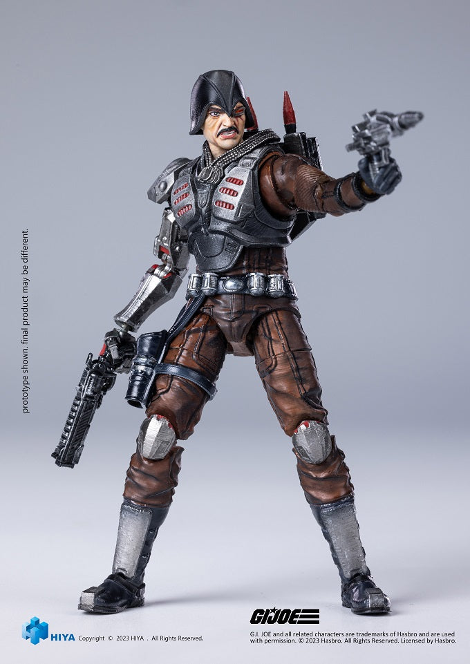 (Rare) G.I.Joe Major Bludd Exquisite Mini Series 1/18 Scale - Action Figure By HIYA Toys