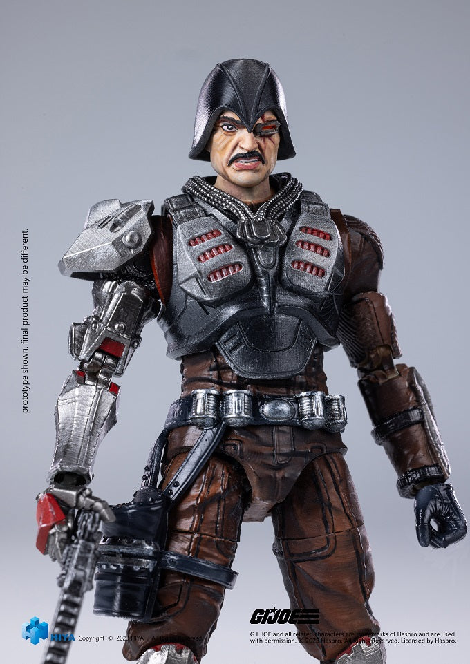 (Rare) G.I.Joe Major Bludd Exquisite Mini Series 1/18 Scale - Action Figure By HIYA Toys