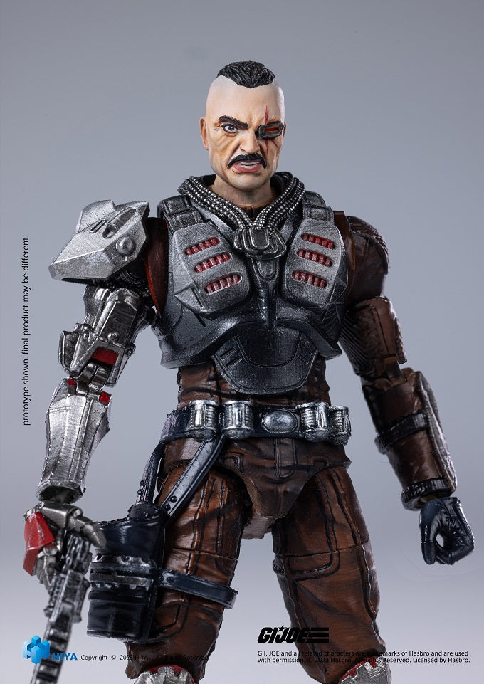 (Rare) G.I.Joe Major Bludd Exquisite Mini Series 1/18 Scale - Action Figure By HIYA Toys