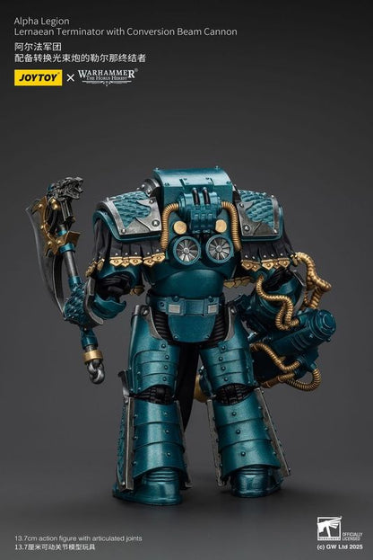 Alpha Legion Praetor and Terminator - Warhammer "The Horus Heresy" 1/18 Action Figure By JOYTOY