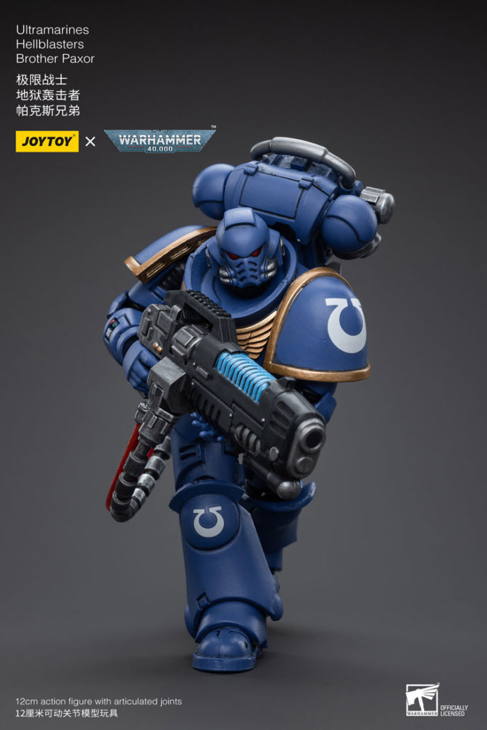 Ultramarines Hellblasters Brother Paxor - Warhammer 40K Action Figure By JOYTOY
