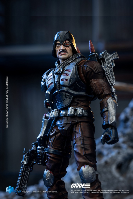 (Rare) G.I.Joe Major Bludd Exquisite Mini Series 1/18 Scale - Action Figure By HIYA Toys