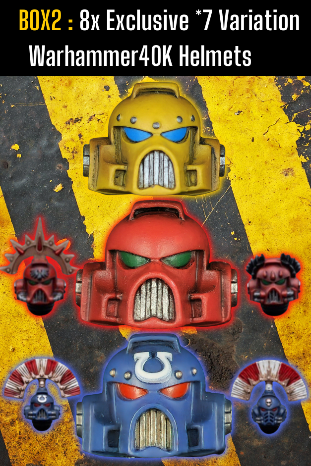 JoyToy Exclusive Warhammer 40K Helmets