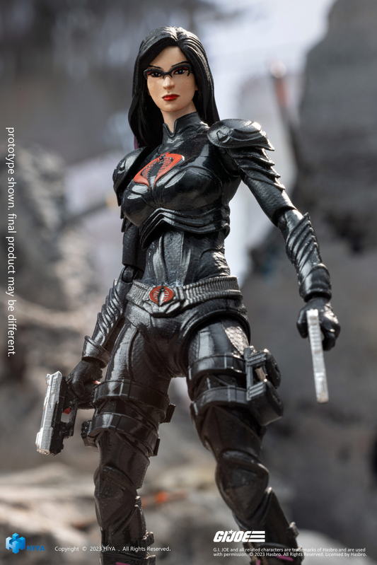 (Rare) G.I.Joe Baroness Exquisite Mini Series 1/18 Scale - Action Figure By HIYA Toys