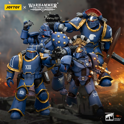 Ultramarines Legion MKIII &amp; MKVI Tactical Squad - Mô hình hành động Warhammer "The Horus Heresy" của JOYTOY 