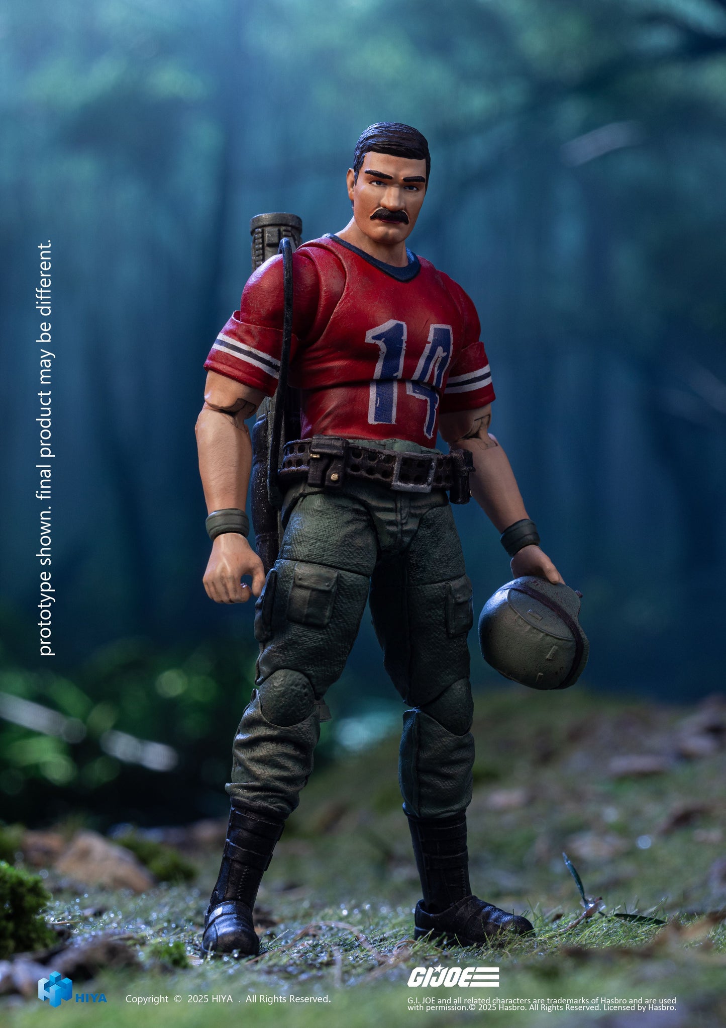 Exquisite Mini Series 1/18  G.I.Joe BAZOOKA - Action Figure By HIYA Toys